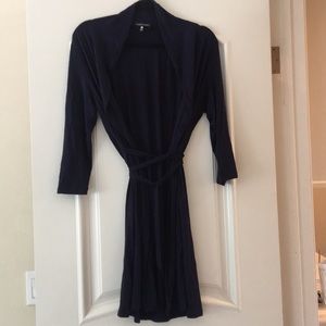 TART intimates blue SOFT robe wrap